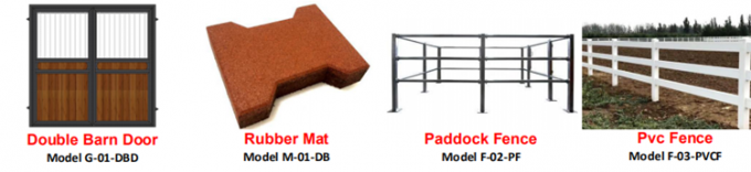 Attrezzatura zootecnica stabile dalla scatola del cavallo prefabbricato Q195 5