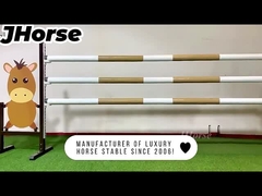 Competizione Standard Salti a cavallo Attrezzatura Materiale di alluminio Durata