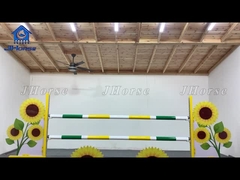 Strumentazione per salti a cavallo personalizzabile