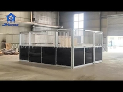 10ft 12ft portatile cavallo stall pannelli di acciaio temporaneo personalizzato economico alluminio