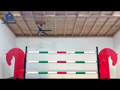 Equipaggiamento per l'attività equina facile da spostare Prodotti equini Scuola equina Salti spettacolari