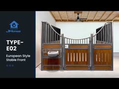 Attrezzatura per scuderie agricole prefabbricate gratuite con tetto equestre