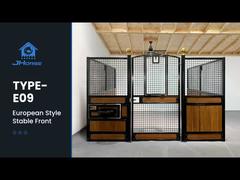 Presentiamo box cavalli europei economici in materiale galvanizzato e acciaio inox, altezza 14 piedi, per te