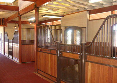 Il cavallo europeo portatile interno blocca la stalla del cavallo per l'azienda agricola del cavallo