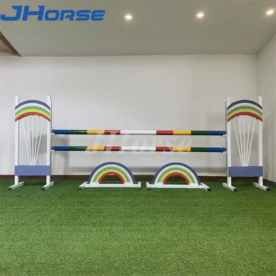Equipaggiamento per salti a cavallo portatile