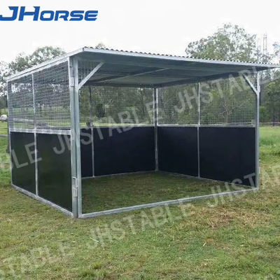 Economica Temporanea 12ft Cavallo Stabile Box Con Pvc Board