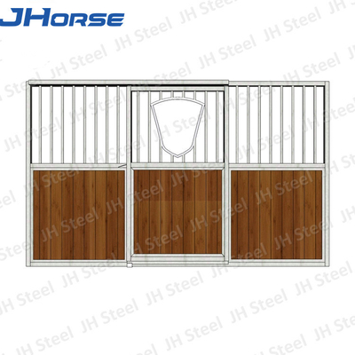 Pannelli della stalla del cavallo ricoperti polvere, porte portatili della stalla per i granai di cavallo
