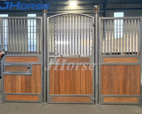 Personalizzato Europa Equitazione di lusso stalla cavallo stabile con mangiafieno