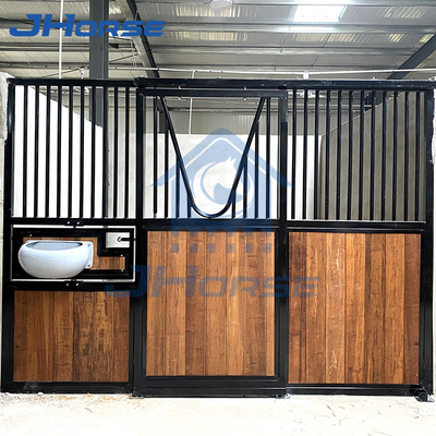 Semplice installazione Cavallo Fronti stabili di stalla Forza bellissima struttura pratica Componenti principali