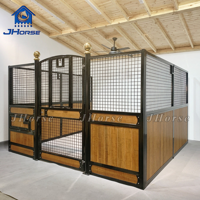 Tipo anteriore personalizzabile cavallo stabile con porta scorrevole standard hardware incluso