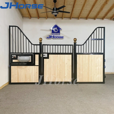 Pre-fatto pesante Pine Horse stabile Box Stall Fronti