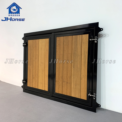 Marrone Resistente alle intemperie Porta da fienile fai da te Durabilità Personalizzabile / Facile installazione