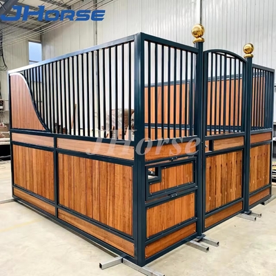Porta oscillante o porta scorrevole cavallo acciaio stabile Q235 / Q235B e legno personalizzato