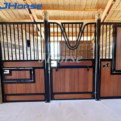 Porta stabile da cavallo 2,2 m-2,3 m altezza costruzione resistente alle intemperie per aziende agricole porte oscillanti o scorrevoli stalle di cavalli europee