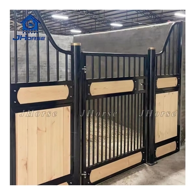 Porta per cavalli personalizzata, forte, bella e resistente alle intemperie, con porta oscillante o scorrevole