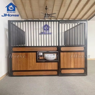 2.25M Durabile Porta Stabile / Stalla di Cavalli Con Superficie Rivestita di Polvere