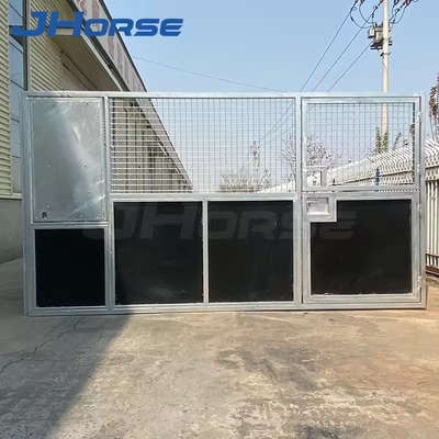 Quadro in acciaio resistente alle intemperie Superficie galvanizzata o in polvere rivestita in stile europeo Pannello stabile a cavallo
