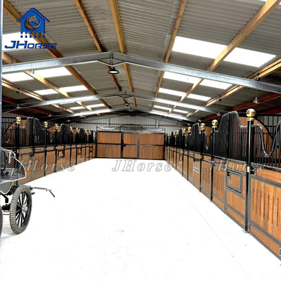 Scuderia personalizzata Design Equestre più popolare Box stalla per cavalli portatili e sicuri