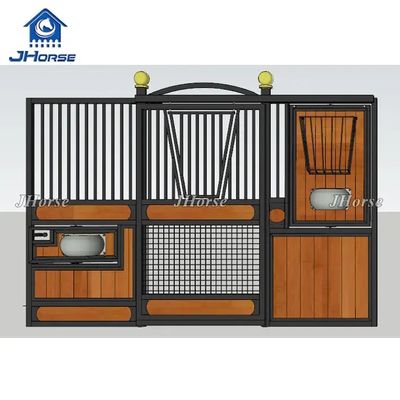 Cina Fabbrica All'ingrosso Singolo Bambù Legno Riempimento Box Pannelli Stalla Cavalli