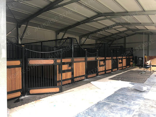 Spolverizzi il granaio di cavallo di lusso dell'alimentatore resistente rivestito della parte girevole